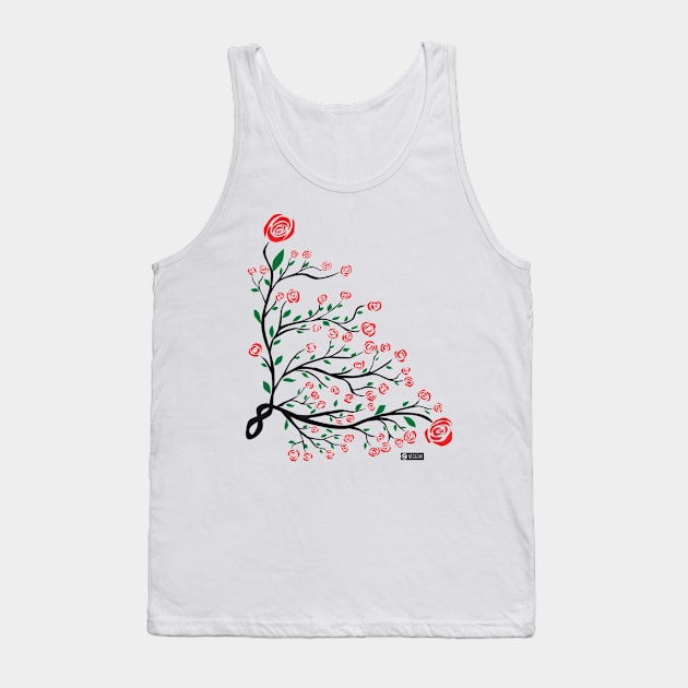 rose garden Tank Top by Negativa